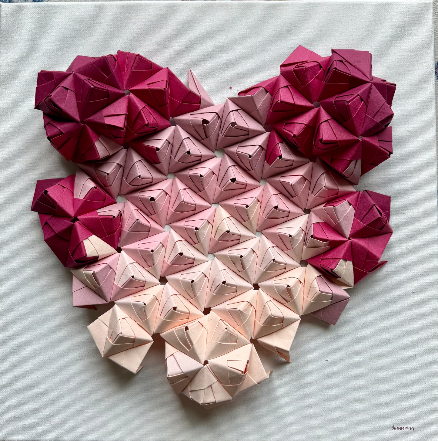 Folded heart