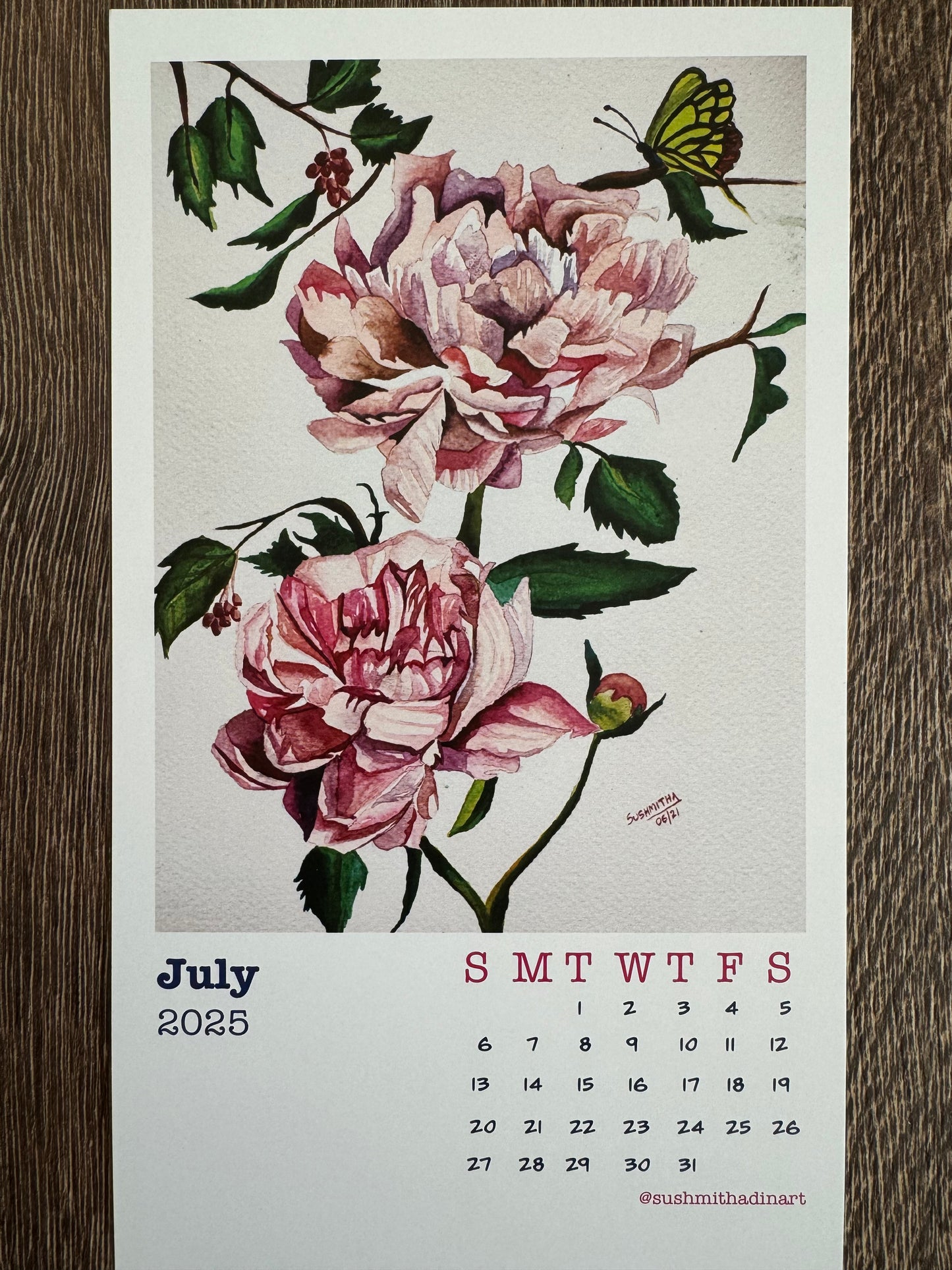 Calendar 2025