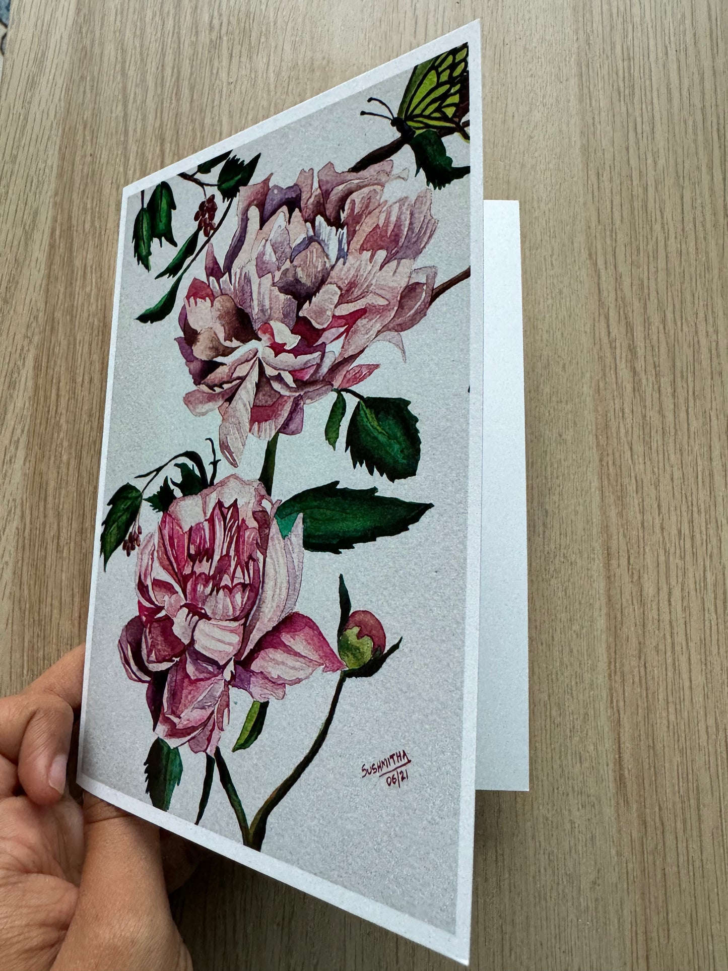 Pink Beauty - Greeting Card