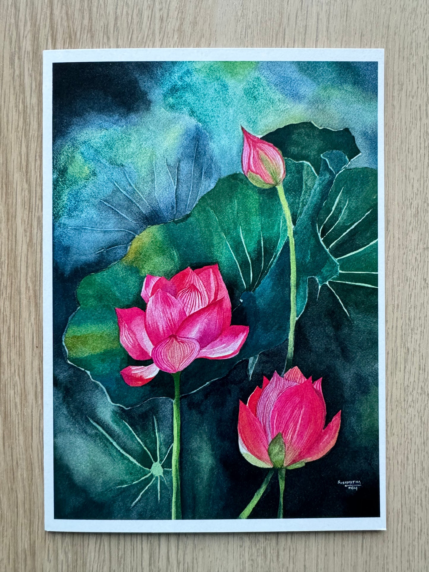 Awakening in Stillness - Greeting Card